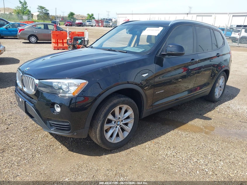 Vin: 5uxwx9c53f0d56549, lot: 45839045, bmw x3 xdrive28i 20152
