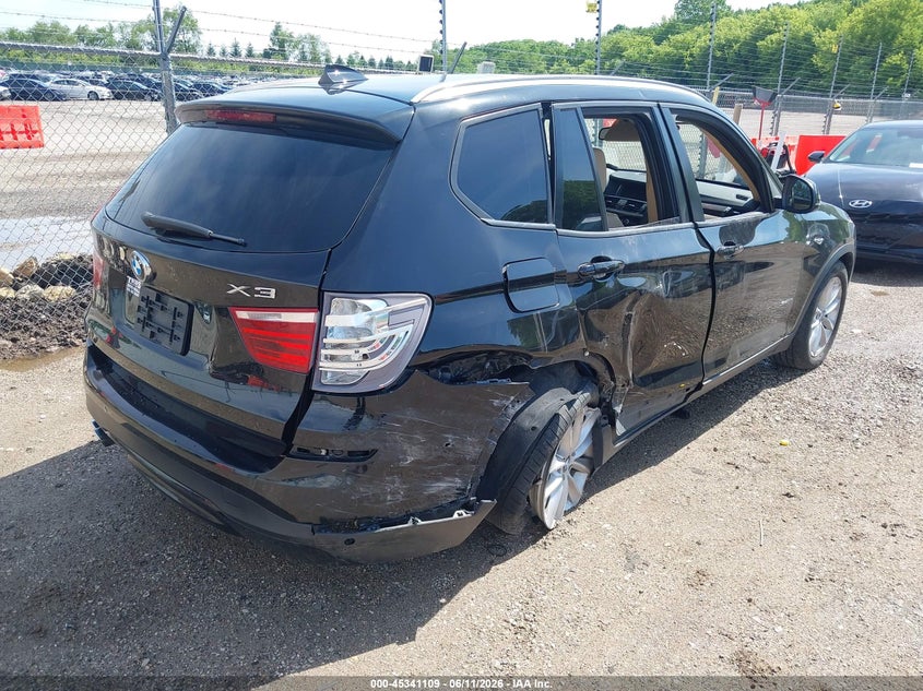 Vin: 5uxwx9c53f0d56549, lot: 45839045, bmw x3 xdrive28i 20154