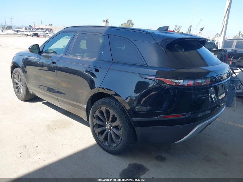 Vin: salyl2rx6ja773307, lot: 45839094, land rover range rover velar p250 se r-dynamic 20183