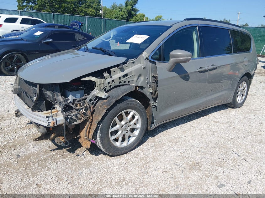 Vin: 2c4rc1bg9nr162186, lot: 45839119, chrysler pacifica touring l 20222