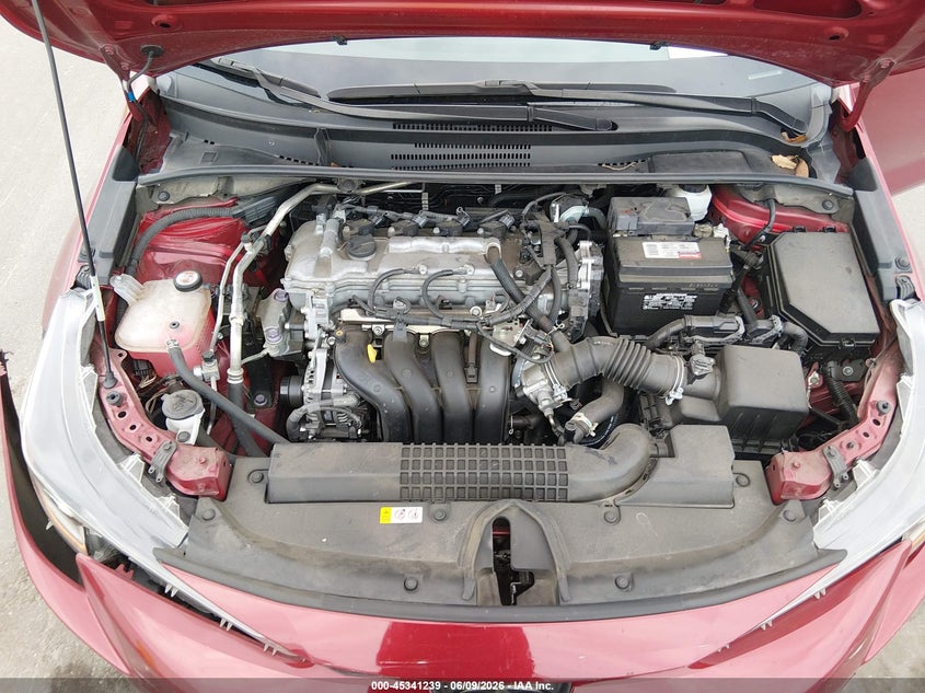 VIN 5YFEPMAE3NP367832 2022 TOYOTA COROLLA LE
