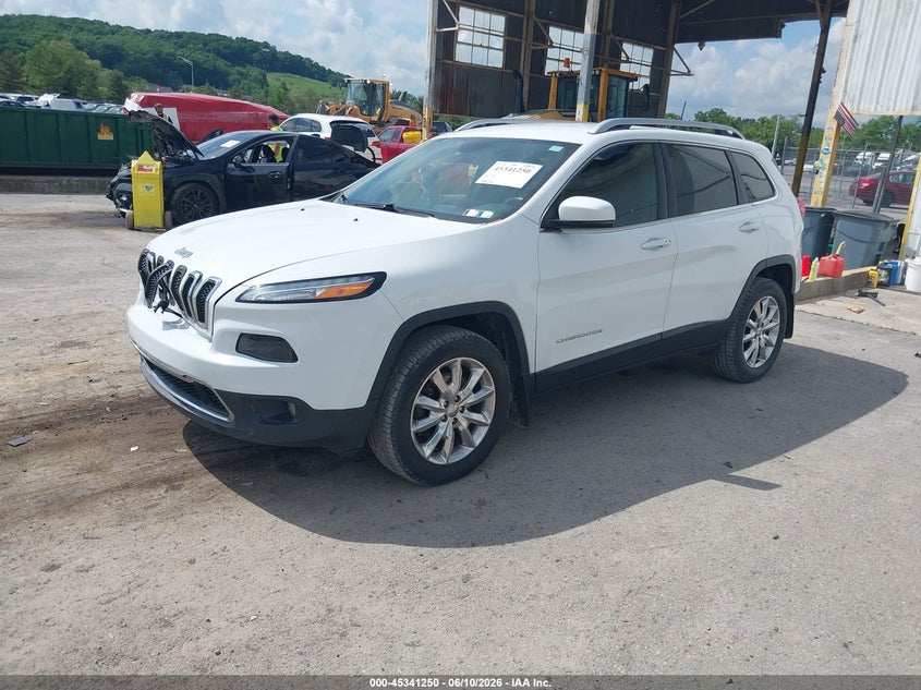 2017 Jeep Cherokee Limited 4x4 1C4PJMDB2HW597157 photo 1