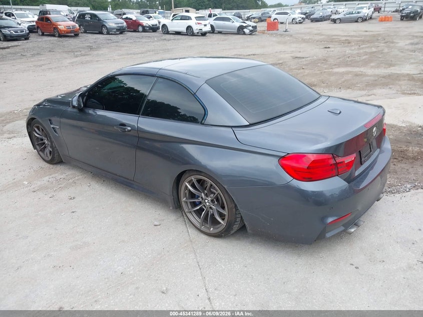 Vin: wbs3u9c57fj967942, lot: 45839225, bmw m4 20153