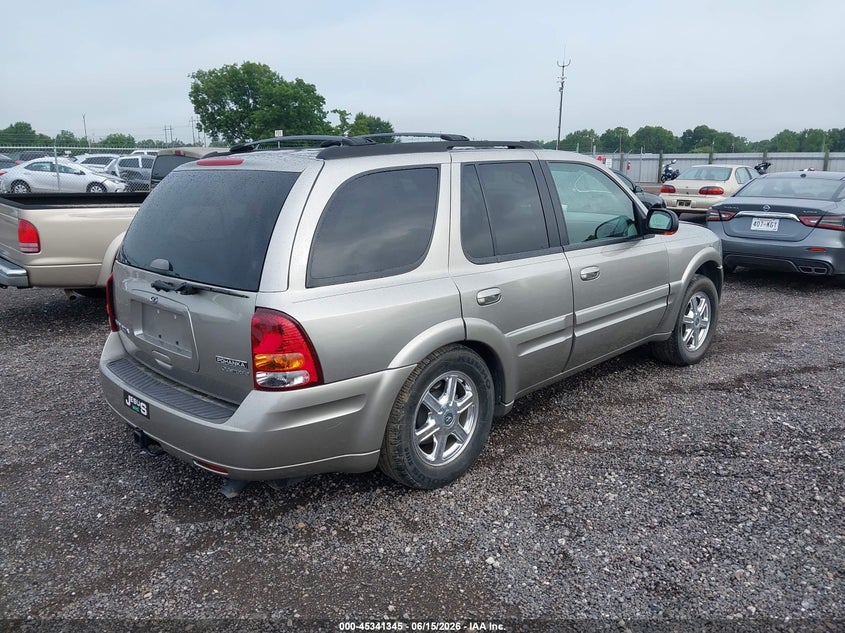 2002 OLDSMOBILE BRAVADA SPORT UTILITY VEHICLE 4.2L I-6 DOHC, VVT, 270HP
