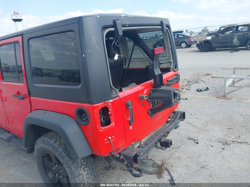 2017 Jeep Wrangler Unlimited Sport 4X4 VIN: 1C4BJWDGXHL661609 Lot: 45341382