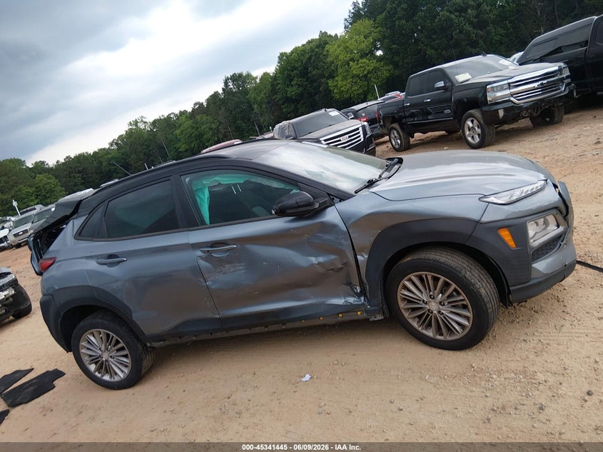 2021 Hyundai Kona Sel VIN: KM8K22AA1MU615575 Lot: 45341445