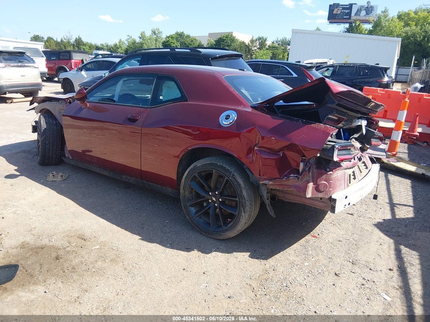 Vin: 2c3cdzjgxlh173921, lot: 45839438, dodge challenger gt 20203