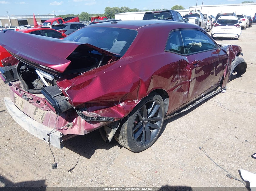 Vin: 2c3cdzjgxlh173921, lot: 45839438, dodge challenger gt 20204
