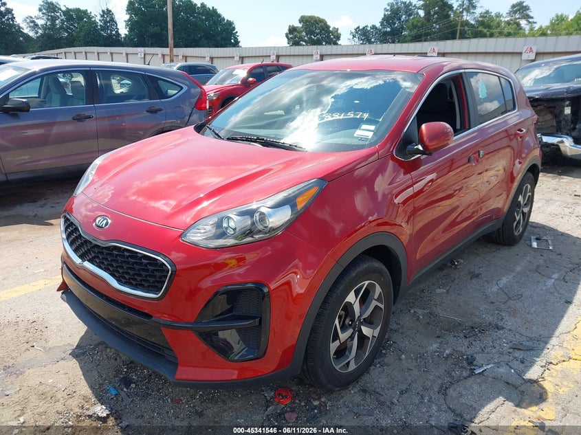 2021 KIA SPORTAGE auction photo 2