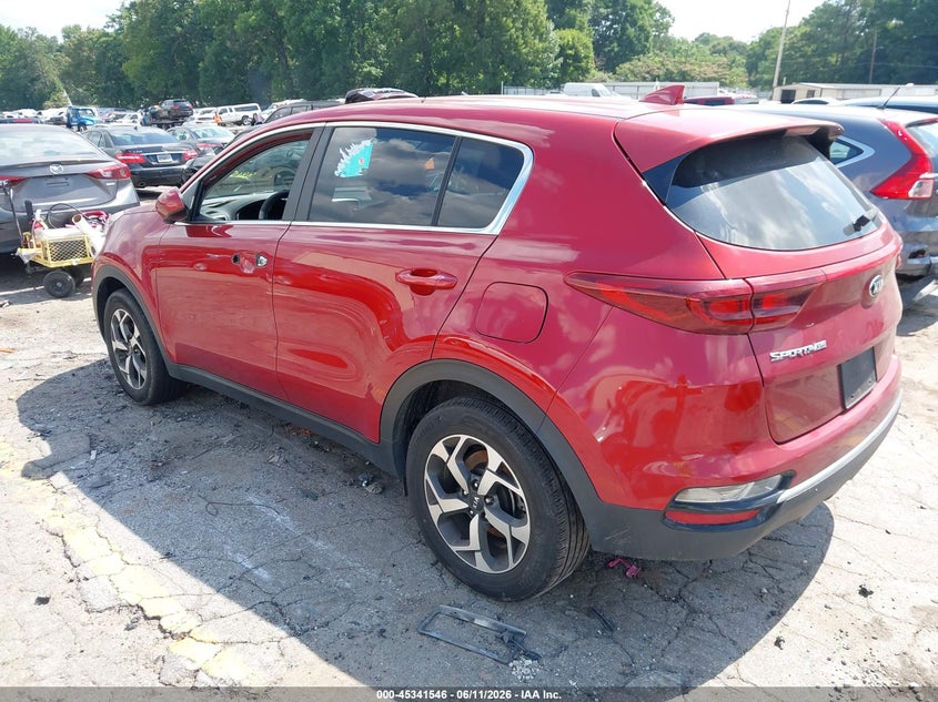 2021 KIA SPORTAGE auction photo 3