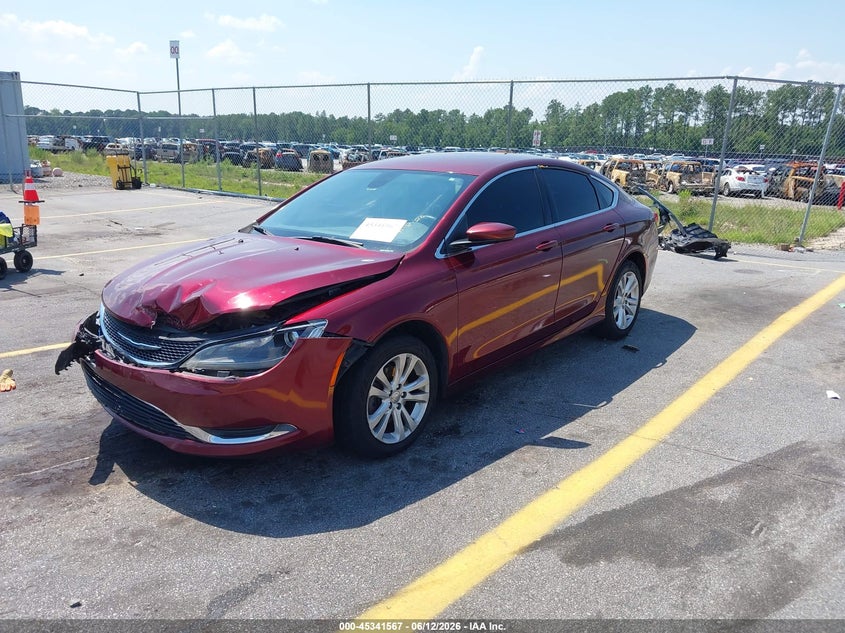 2016 CHRYSLER 200 auction photo 2