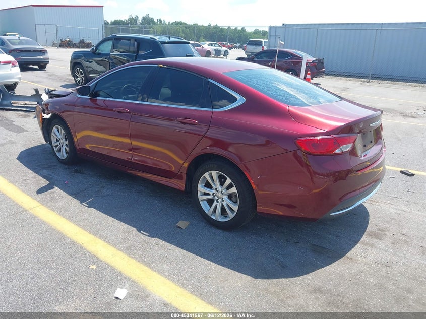 2016 CHRYSLER 200 auction photo 3