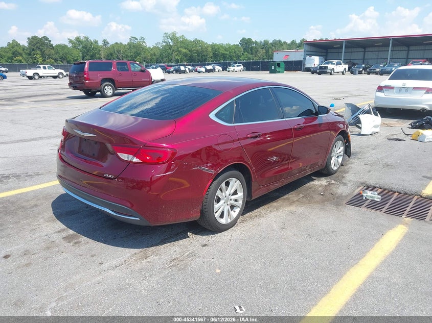 2016 CHRYSLER 200 auction photo 4