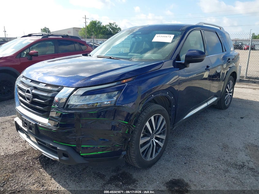 Vin: 5n1dr3dk5nc223625, lot: 45839607, nissan pathfinder platinum 4wd 20222