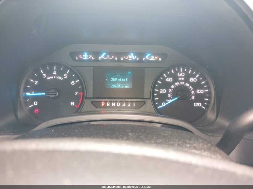 2017 FORD F-150 TRUCK 3.5L V-6 DOHC, VVT, 282HP