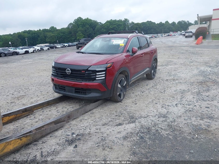 Vin: 3n8ap6da6sl402749, lot: 45839640, nissan kicks sr fwd 20252
