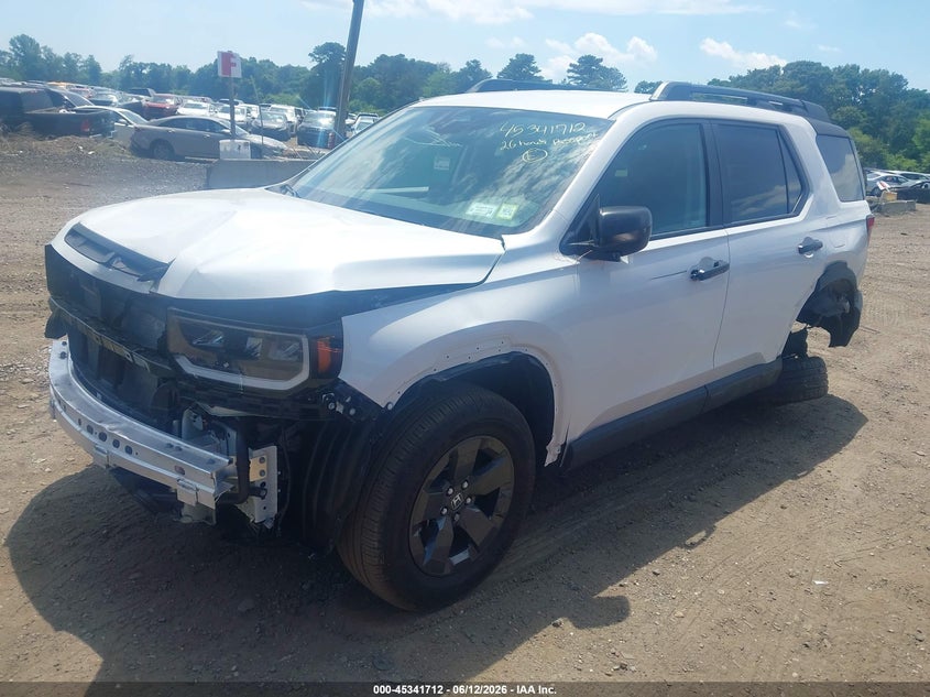 Vin: 5fnyf9h33tb049221, lot: 45839648, honda passport awd rtl/awd rtl blackout/awd rtl towing 20262