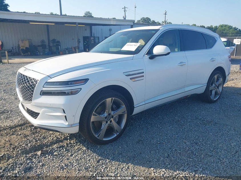 Vin: kmuhcesc3ru184478, lot: 45839678, genesis gv80 3.5t awd 20242
