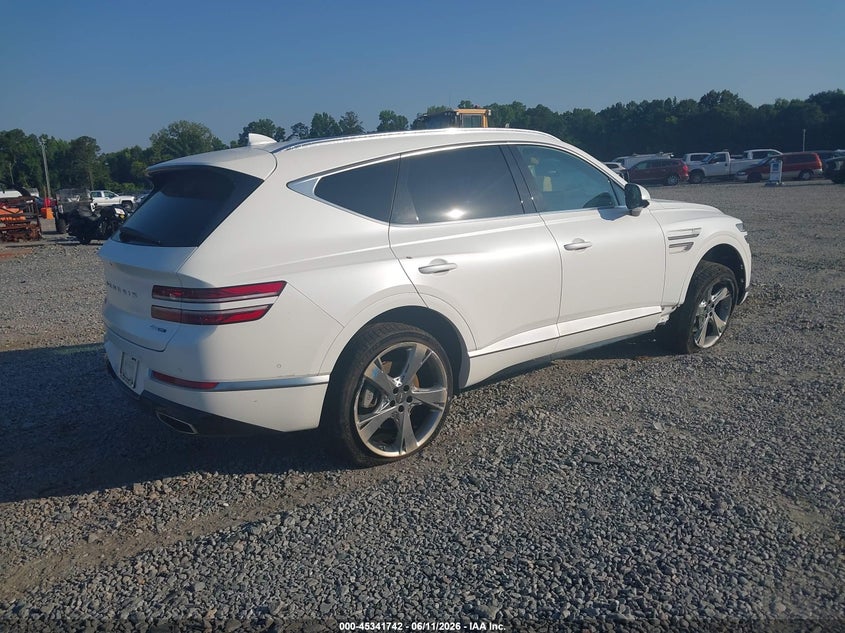 Vin: kmuhcesc3ru184478, lot: 45839678, genesis gv80 3.5t awd 20244