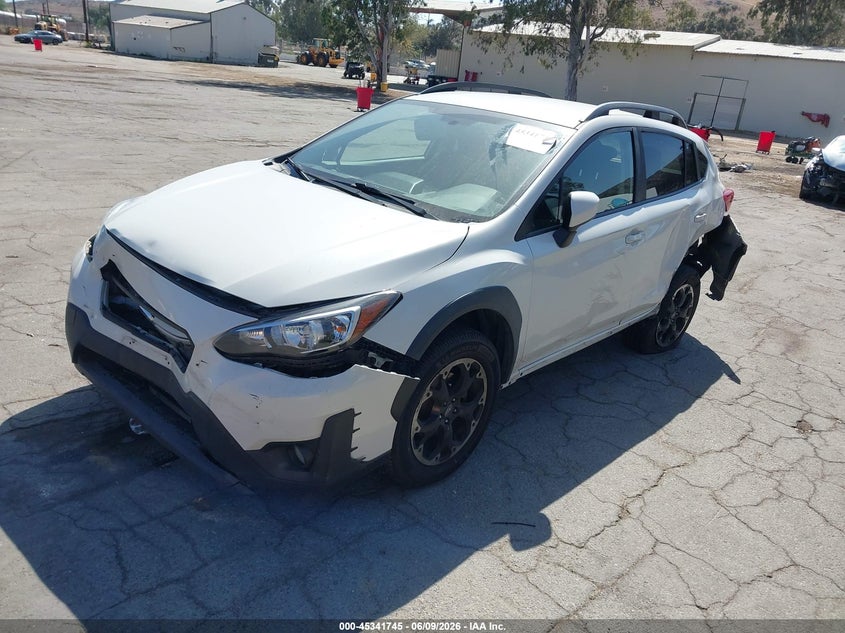 Vin: jf2gtapc0nh281786, lot: 45839681, subaru crosstrek premium 20222