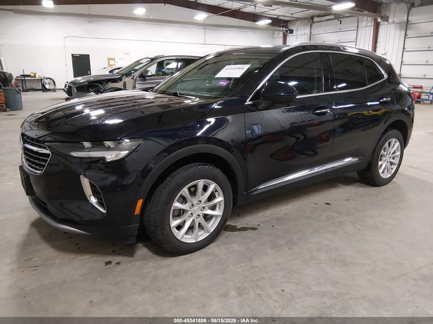 2021 BUICK ENVISION 2.0L I-4 DI, DOHC, V(VIN: LRBFZMR43MD147133