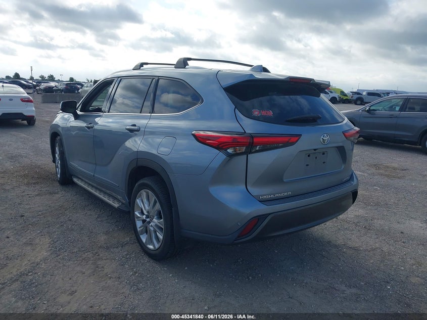 VIN 5TDYZRAHXMS083442 2021 TOYOTA HIGHLANDER LIMITED