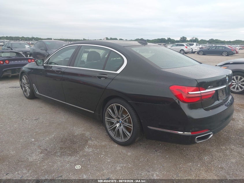 Vin: wba7e4c51jgv23998, lot: 45839805, bmw 740i xdrive 20183