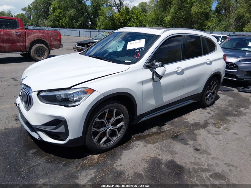 2021 BMW X1 auction photo 2