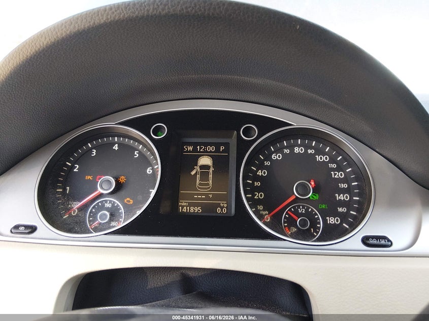 2012 VOLKSWAGEN CC auction photo 7