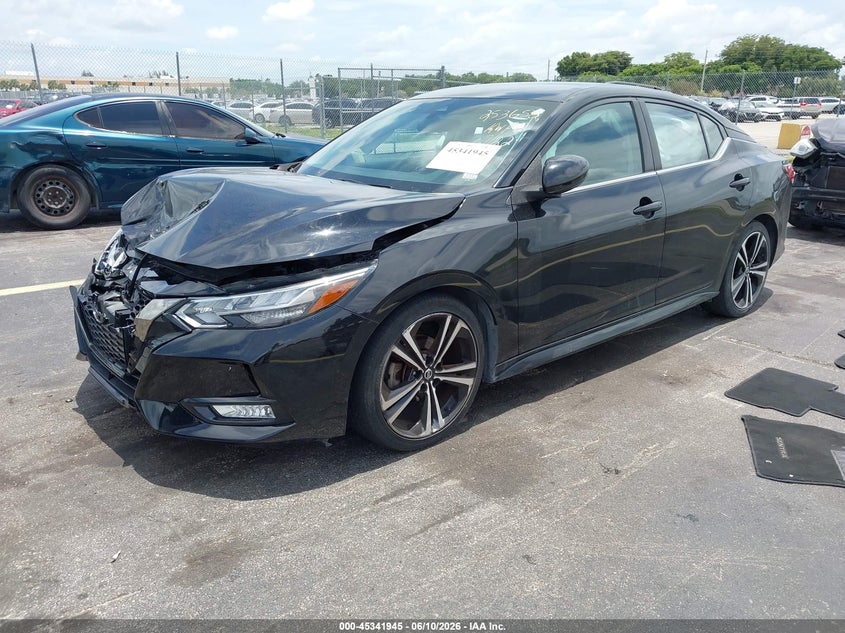 2020 Nissan Sentra Sr Xtronic Cvt 3N1AB8DV2LY253658 photo 1