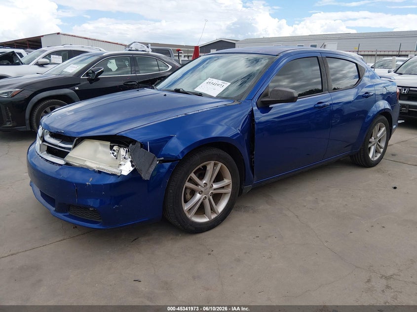Vin: 1c3cdzag9cn314534, lot: 45839909, dodge avenger se 20122