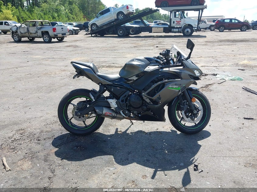 2024 Kawasaki Ex650 R VIN: ML5EXER18RDAD5202 Lot: 45341997