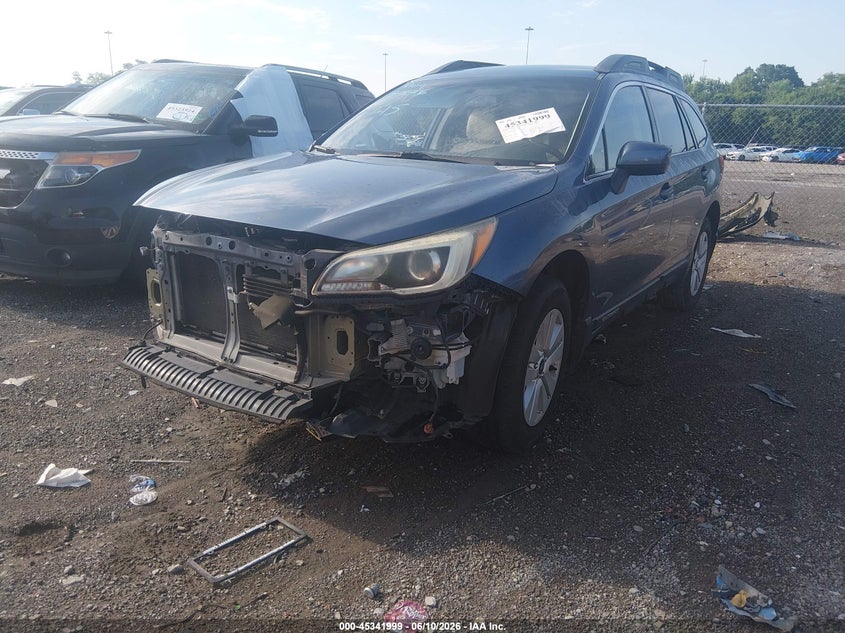 Vin: 4s4bsbccxf3348458, lot: 45839935, subaru outback 2.5i premium 20152