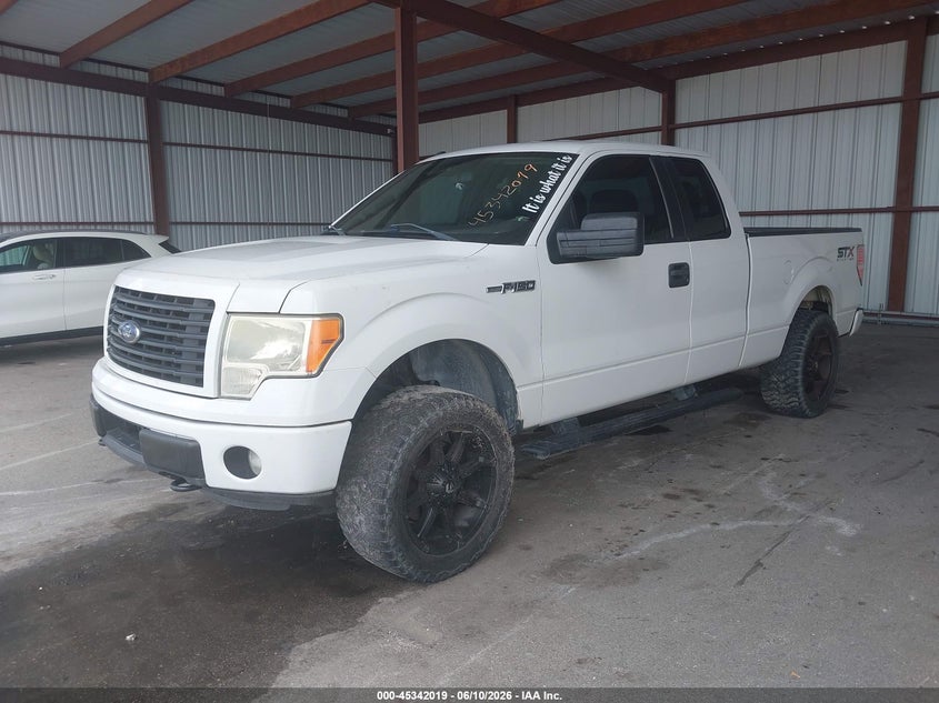 Vin: 1ftfx1ef1efc85675, lot: 45839955, ford f-150 stx 20142
