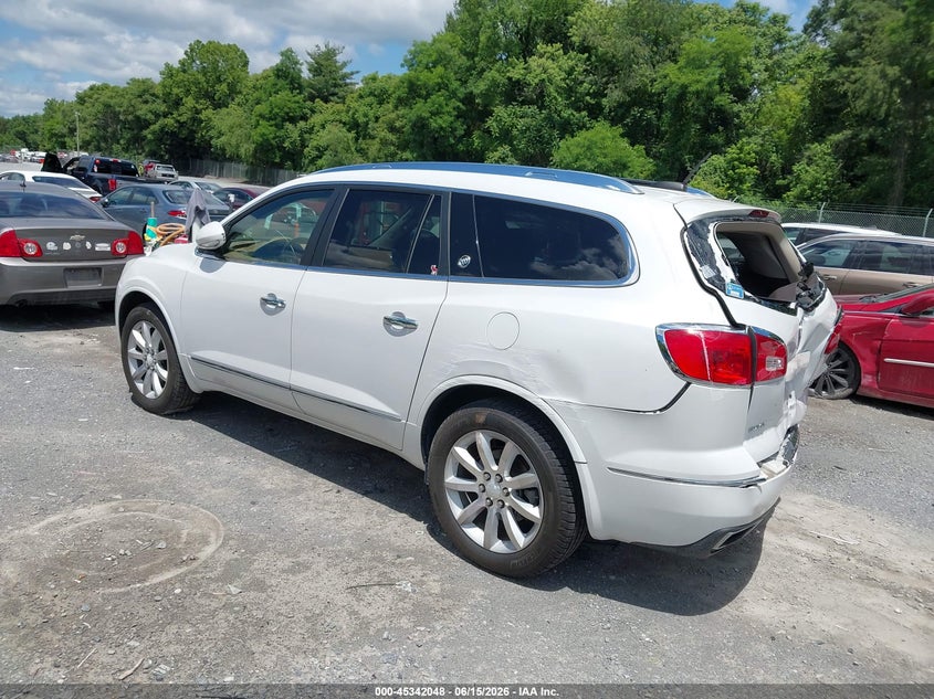 Vin: 5gakvckd9gj280437, lot: 45839984, buick enclave premium 20163