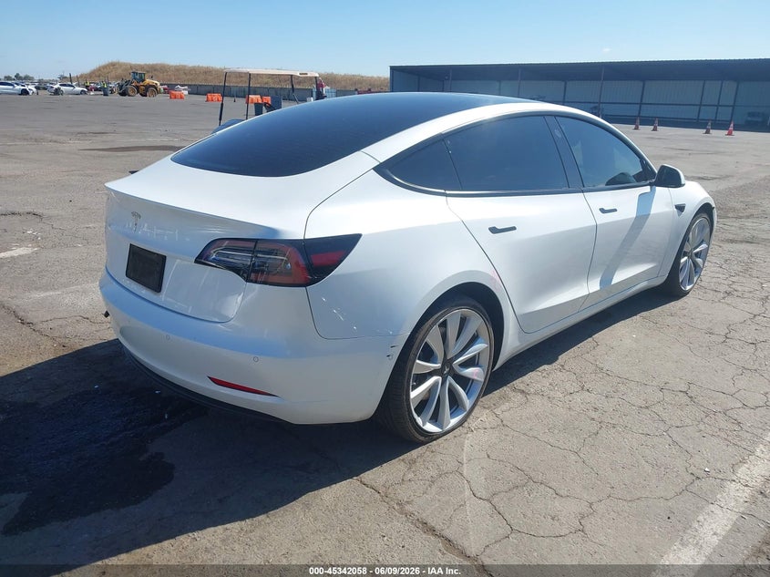 Vin: 5yj3e1ea3nf241453, lot: 45839994, tesla model 3 rear-wheel drive 20224
