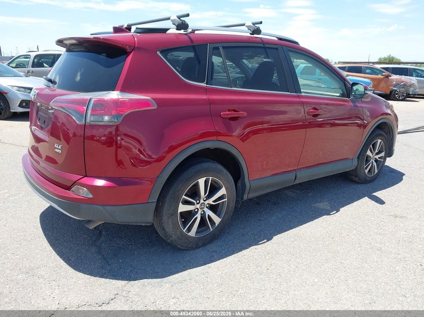2018 TOYOTA RAV 4 SPORT UTILITY VEHICLE 2.5L I-4 DOHC, VVT, 176HP