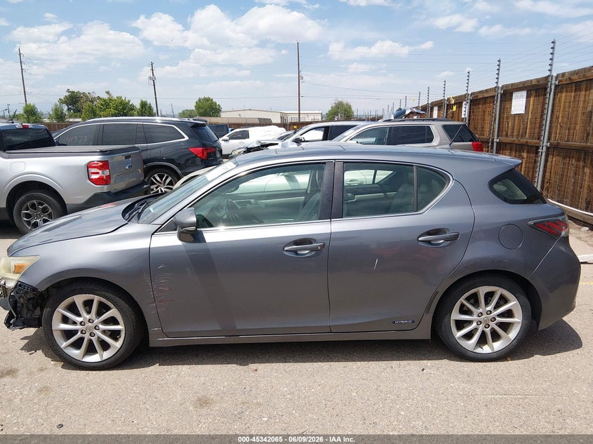 2012 Lexus Ct 200H Premium VIN: JTHKD5BH7C2097556 Lot: 45342065