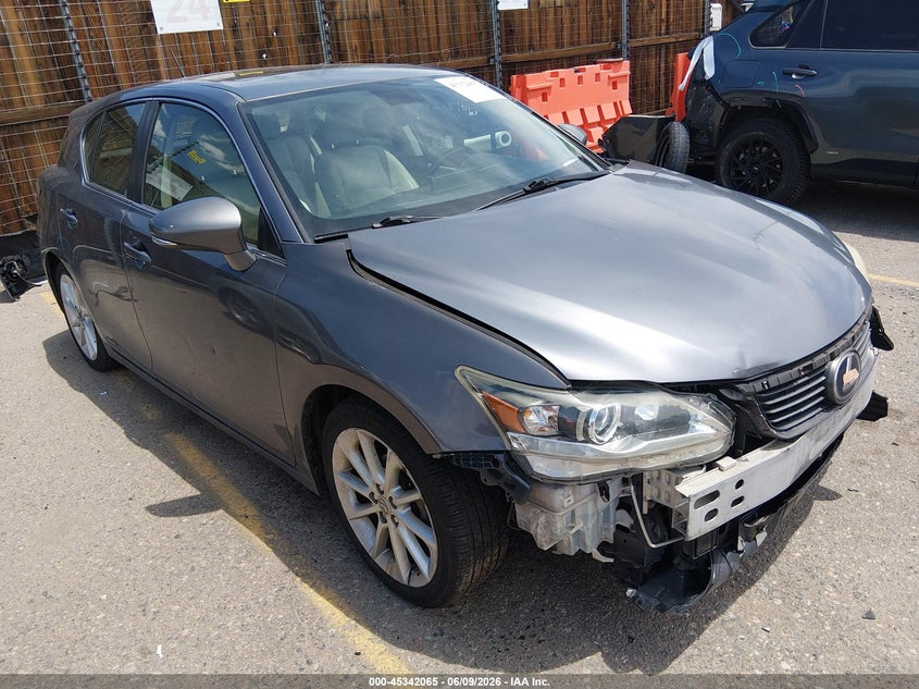 Vin: jthkd5bh7c2097556, lot: 45840001, lexus ct 200h premium 2012 img_1