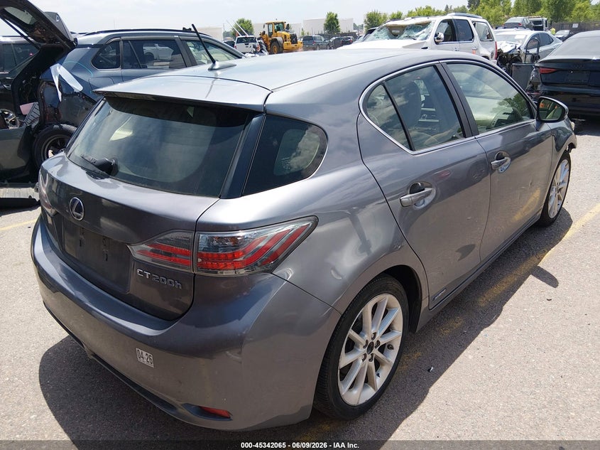 Vin: jthkd5bh7c2097556, lot: 45840001, lexus ct 200h premium 20124