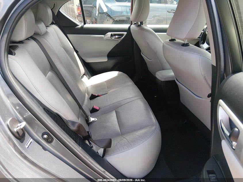 2012 Lexus Ct 200H Premium VIN: JTHKD5BH7C2097556 Lot: 45342065