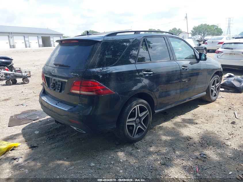 Vin: 4jgda5hb6ha921058, lot: 45840012, mercedes-benz gle 350 4matic 20174