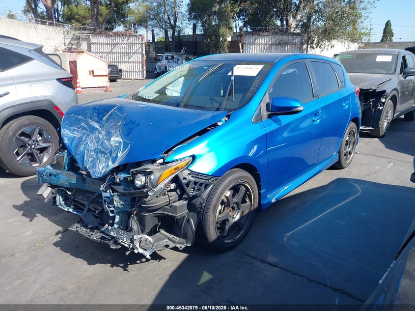 Vin: jtnkarje7jj558892, lot: 45840015, toyota corolla im 20182