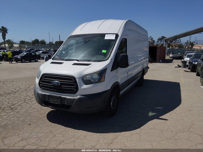 Vin: 1ftsw3xg2fka84007, lot: 45840048, ford transit-350 20152