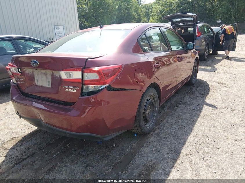 Vin: 4s3gkaa67h3624535, lot: 45840051, subaru impreza 2.0i 20174