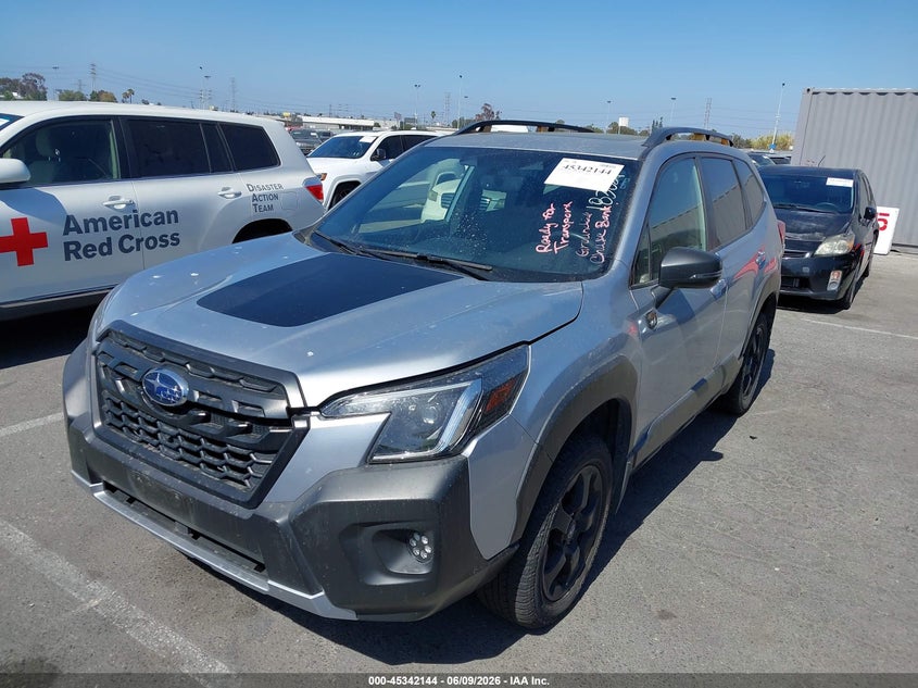 Vin: jf2skamcxph488495, lot: 45840079, subaru forester wilderness 20232