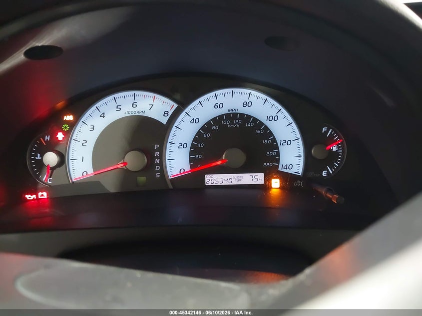 2011 TOYOTA CAMRY SEDAN 2.5L I-4 DOHC, VVT, 179HP