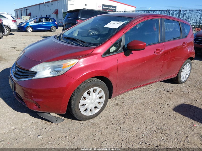 2016 NISSAN VERSA NOTE auction photo 2