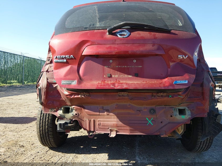 2016 NISSAN VERSA NOTE auction photo 6