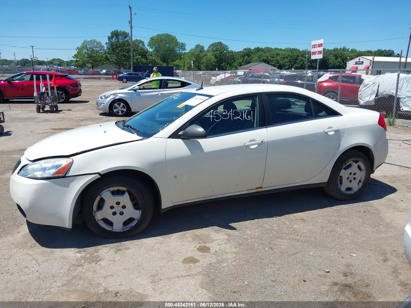 2008 Pontiac G6 Value Leader VIN: 1G2ZF57B784282916 Lot: 45342161